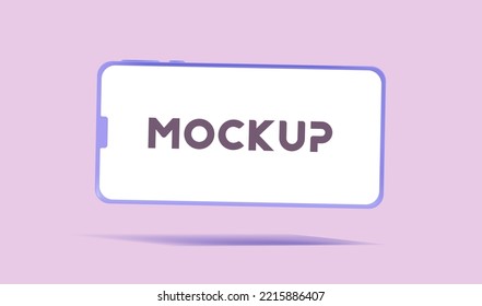 Mobile phone. 3d phone icon