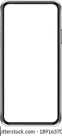 mobile phone 3D vectorial illustration can be used for online business