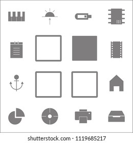 Mobile phone app icon. Detailed set of minimalistic icons. Premium quality graphic design sign. One of the collection icons for websites, web design, mobile app on white background