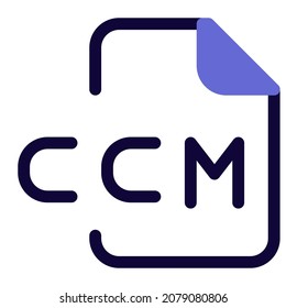 Mobile Phone Audio Formats using CCM extension