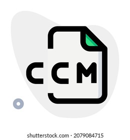 Mobile Phone Audio Formats using CCM extension