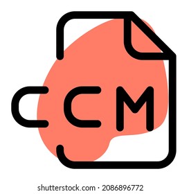 Mobile Phone Audio Formats using CCM extension