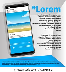 mobile phone banner, cell phone banner