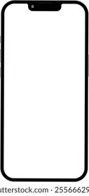 Mobile Phone Blank, Mobile icon, Blank smartphone frame, Blank mobile, white mobile Background, Cellphone frame, screen smartphone