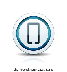 Mobile Phone button illustration