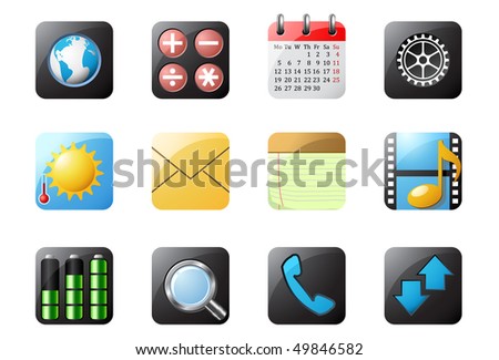 Mobile phone buttons 1