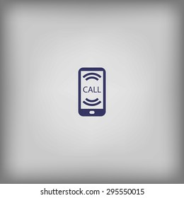 Mobile phone call icon 