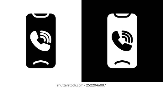 Mobile Phone call icon design simple vector symbol