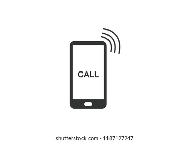 Mobile phone call signal icon 