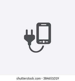 Mobile Phone Charge Icon