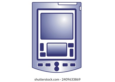 Mobile phone communication design vector. cellular antenna handset. telephone icon.