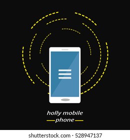 mobile phone concept