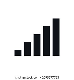 Mobile phone connection simple vector icon.