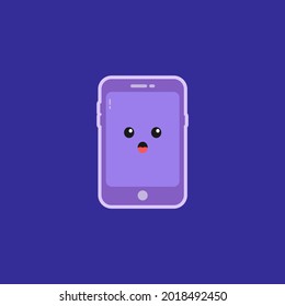 Mobile phone cute kawaii style design