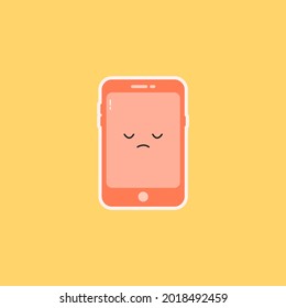 Mobile phone cute kawaii style design