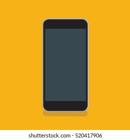 Mobile phone design,clean vector