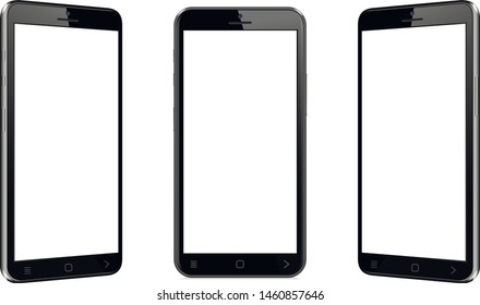 Mobile phone with different views