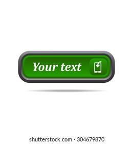 Mobile Phone Download Icon. vector design