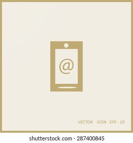 Mobile phone with Email, sign