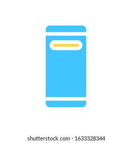 mobile phone flat vector icon - ui icon vector