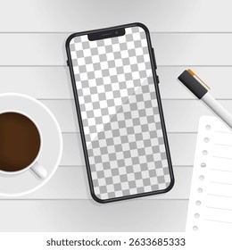 Mobile Phone Generic Black Grey Illustration Mobile Phone Generic Black Grey Illustration