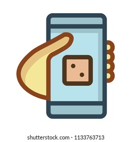 mobile phone hand 