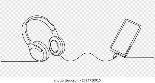 Mobile phone and headphone