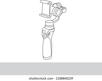Mobile phone holder Vector. outline mobile phone holder vector icon for web design isolated on white background. mobile stand vector design free EPS download