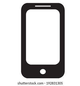 Mobile phone icon. 
