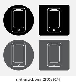 Mobile phone icon 