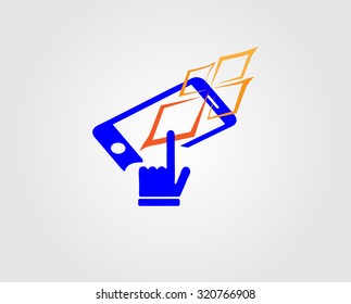 Mobile phone icon 