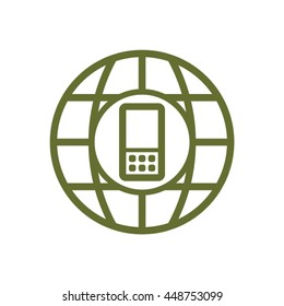 Mobile Phone  icon.