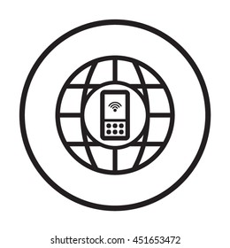 Mobile Phone  icon.