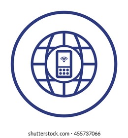 Mobile Phone  icon.