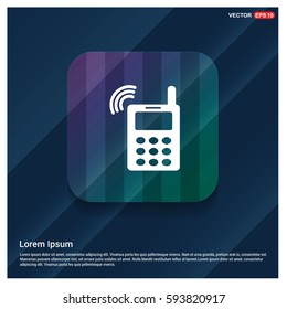 Mobile phone icon 