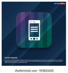 Mobile phone icon 