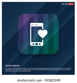 Mobile phone icon 