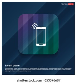 Mobile phone icon 