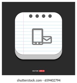 Mobile phone icon 