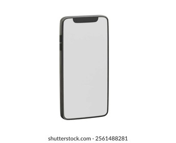 mobile phone icon 3d render illustration