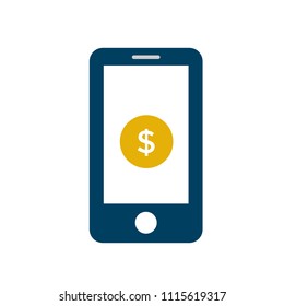 mobile phone icon, basic ui ux start up business technology icon, use for web application, ecommerce website, mobile app, infographic asset