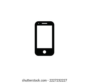 Plantilla de diseño de iconos de teléfono móvil o iconos de llamada. Diseño de iconos para móviles y llamadas