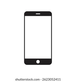 Ícone do celular. Ilustração do vetor do ícone do telefone celular.