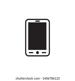 Mobile phone icon design template. Trendy style, vector eps 10
