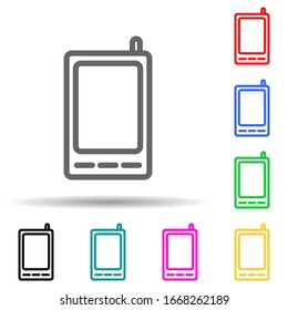 mobile phone icon. Element of simple icon for websites, web design, mobile app, info graphics. Thick line icon for website design and development, app development