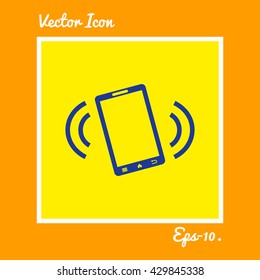 Mobile Phone Icon. Eps-10.