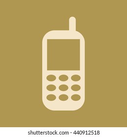 Mobile Phone Icon. Eps-10.