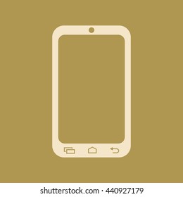 Mobile Phone Icon. Eps-10.