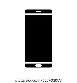 Mobile phone icon. Flat style. vector illustration on white background