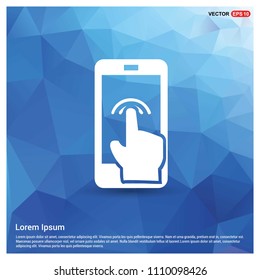 Mobile phone icon - Free vector icon